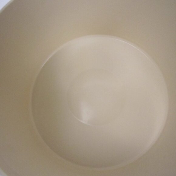 Sterilite 4 pc Vintage Beige / Brown Canisters: Coffee, Tea, Sugar, Flour - Used - Picture 9 of 16